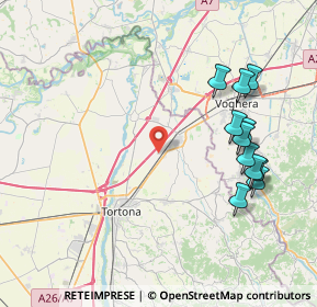 Mappa Strada Cavallerezza, 15055 Pontecurone AL, Italia (8.86545)