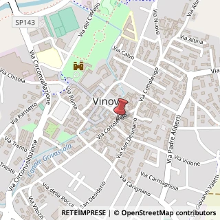 Mappa Via Cottolengo, 79, 10048 Vinovo, Torino (Piemonte)