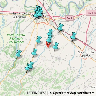 Mappa Via Antonio Gramsci, 29019 San Giorgio Piacentino PC, Italia (9.146)