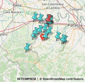 Mappa SS412, 29010 Nibbiano PC, Italia (10.8725)