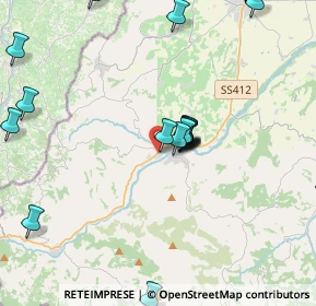 Mappa SS412, 29010 Nibbiano PC, Italia (4.7295)