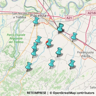 Mappa Via della Repubblica, 29013 San Giorgio Piacentino PC, Italia (7.26)