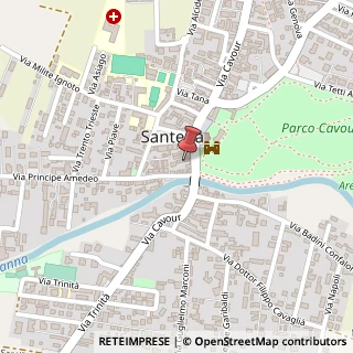 Mappa Via Palestro, 10026 Santena TO, Italia, 10026 Santena, Torino (Piemonte)