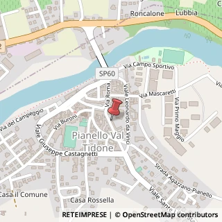 Mappa Via Roma, 17, 29010 Pianello Val Tidone, Piacenza (Emilia Romagna)