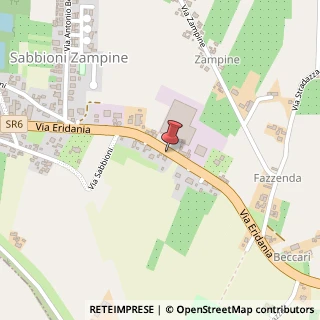 Mappa Via Eridania, 3519, 45039 Stienta, Rovigo (Veneto)