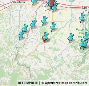 Mappa Via Primo Maggio, 29010 Pianello Val Tidone PC, Italia (10.524)