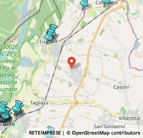 Mappa Via Gianni Rodari, 42045 Luzzara RE, Italia (4.1075)