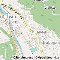 Mapa Pinasca