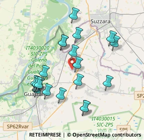 Mappa Via G. Pastore, 42045 Luzzara RE, Italia (3.8115)