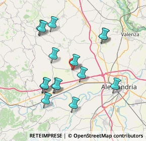 Mappa SP 50, 15044 Quargnento AL (7.578)