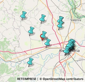 Mappa SP 50, 15044 Quargnento AL (8.7035)