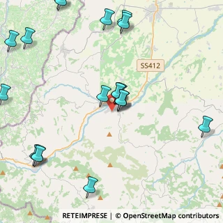 Mappa Via Cerreto Guidi, 29010 Pianello Val Tidone PC, Italia (5.163)