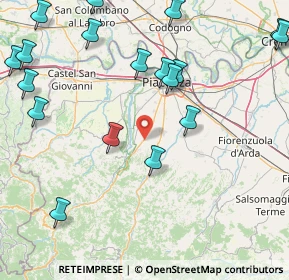 Mappa Via Grazzano Visconti, 29029 Rivergaro PC, Italia (21.865)
