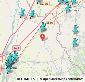 Mappa WWRQ+C6, 15055 Pontecurone AL, Italia (6.577)