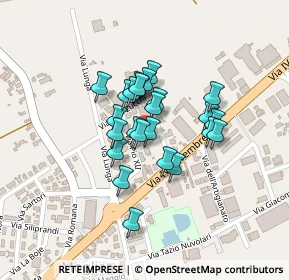 Mappa Via Don I. Fortunati, 46024 Moglia MN, Italia (0.136)