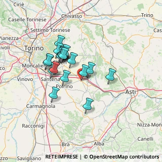 Mappa Via San Martino, 14019 Villanova d'Asti AT, Italia (11.599)