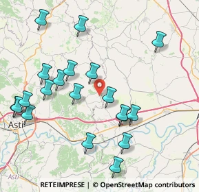 Mappa Strada Provinciale, 14030 Viarigi AT, Italia (8.9285)