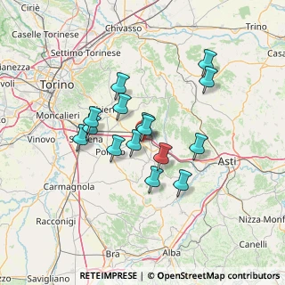 Mappa Via Europa, 14019 Villanova d'Asti AT, Italia (11.22733)