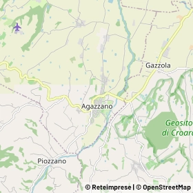 Mappa Agazzano