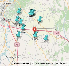 Mappa Strada Masio Valle dei Prati, 10046 Masio , Italia (7.2)