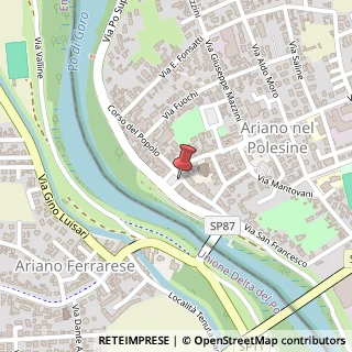 Mappa Piazza Garibaldi, 1, 45012 Ariano nel Polesine, Rovigo (Veneto)