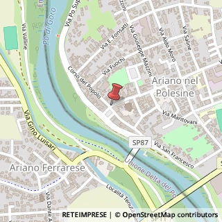 Mappa Corso del Popolo, 1-5, 45012 Ariano nel Polesine, Rovigo (Veneto)