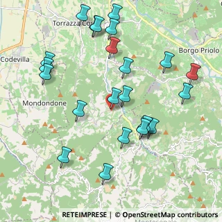 Mappa Via Sant'Antonino, 27050 Torrazza Coste PV, Italia (2.24783)