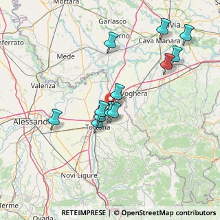 Mappa SS per Voghera, 15055 Pontecurone AL (14.12667)