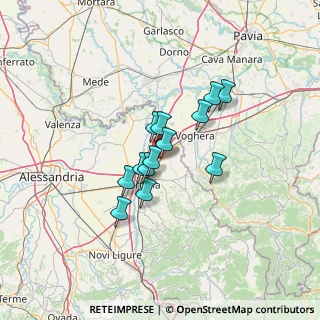 Mappa SS per Voghera, 15055 Pontecurone AL (9.25462)