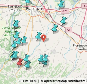 Mappa 29019 San Giorgio Piacentino PC, Italia (10.2205)