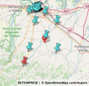 Mappa 29019 San Giorgio Piacentino PC, Italia (9.759)