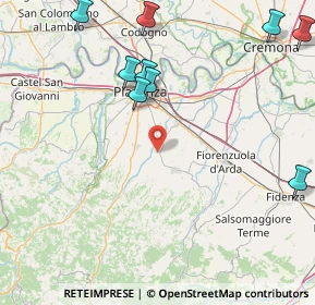 Mappa 29019 San Giorgio Piacentino PC, Italia (34.8885)