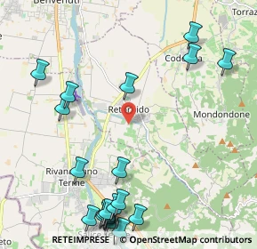 Mappa Via Umberto I', 27050 Retorbido PV, Italia (2.849)
