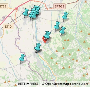 Mappa Via Umberto I', 27050 Retorbido PV, Italia (3.838)