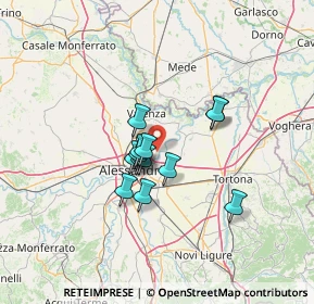 Mappa Via Roma, 15040 Pietra Marazzi AL, Italia (9.06308)