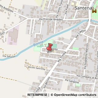 Mappa Via Gozzano, 10026 Santena TO, Italia, 10026 Santena, Torino (Piemonte)