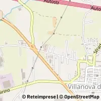 Hartă Villanova d'Asti