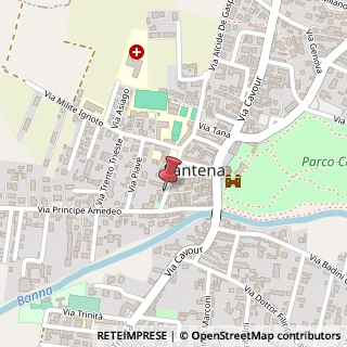 Mappa Via Vittorio Veneto, 7, 10026 Santena, Torino (Piemonte)