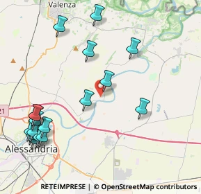 Mappa 15040 Montecastello AL, Italia (5.04588)