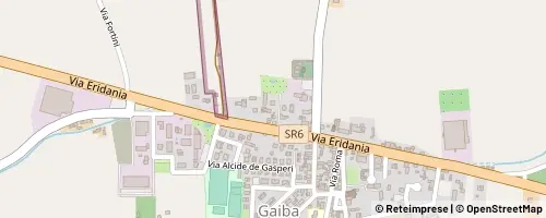 Mappa Riva del Po