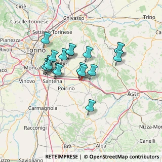 Mappa Strada Alteno del Giachetto, 14019 Villanova d'Asti AT, Italia (12.27474)