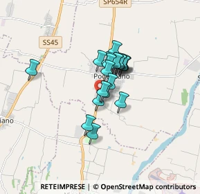 Mappa Via Sandro Pertini, 29027 Podenzano PC, Italia (1.0495)