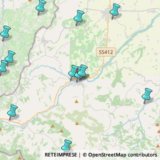 Mappa Piazzale degli Alpini, 29010 Pianello Val Tidone PC, Italia (6.40077)