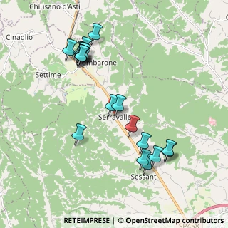 Mappa SP 458, 14020 Serravalle AT (2.0925)