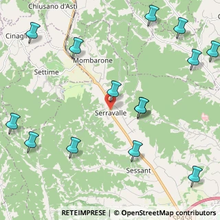 Mappa SP 458, 14020 Serravalle AT (2.95214)