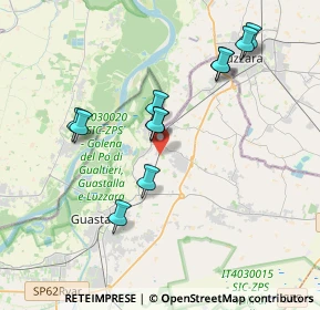 Mappa Strada Bosa, 42045 Luzzara RE, Italia (3.6)