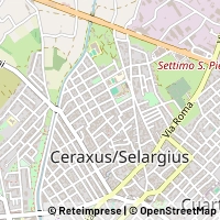 Mapa Selargius