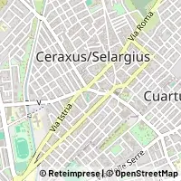 Mapa Selargius