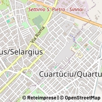 Hartă Selargius