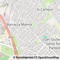 Map Cagliari